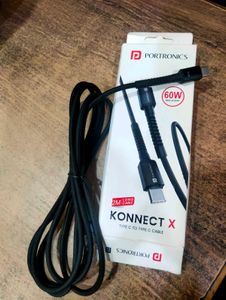Portronics Konnect X Type-C Cable 2M