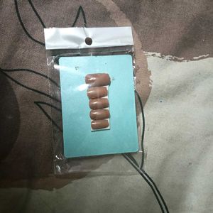 Press On Nails - Brown