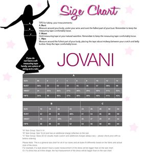 JOVANI Backless Gown