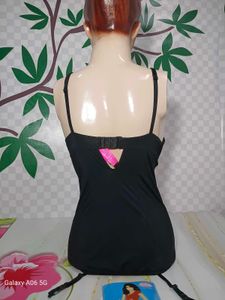 (1409)Elegant Purple &amp; Black Corset