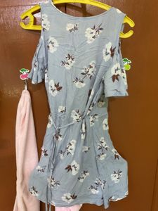 Floral Print Mini Dress