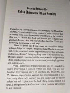 The Monk Who Sold His Ferrari by Robin Sharma