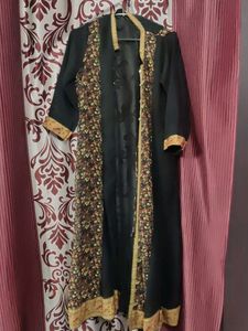 Sleeveless Kurti With Shrug