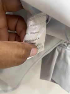 ✨ Statement Sleeves Alert! Chic Grey Cotton Shirt