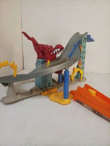 🔥 HOT Wheels Dragon Destroyer Track Set