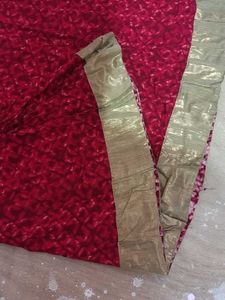 Red Ethnic Skirt