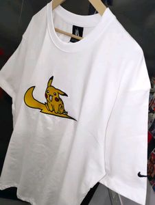 PIKACHU EDITION EMBROIDERY OVERSIZE BAGGY TEE 🔥🔥
