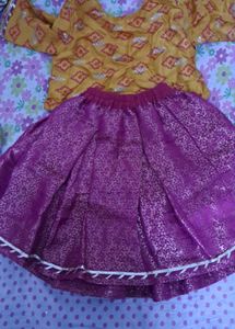 kids Ethnic lehenga choli set