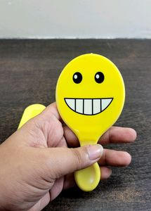 Smiley Face Comb &amp; Mirror Set