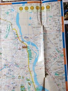 Vintage Delhi City Map Old 2010 Edition A0 Size