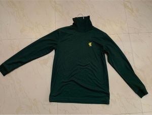 Green Turtleneck T-Shirt