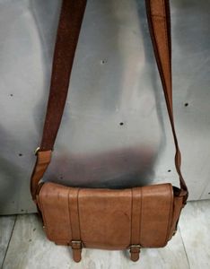 Leather Messenger Bag