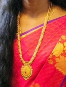 Kerala Style Gold-toned Haram
