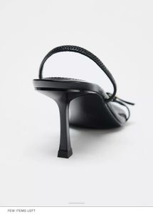 Zara Buckle Heeled Sandals
