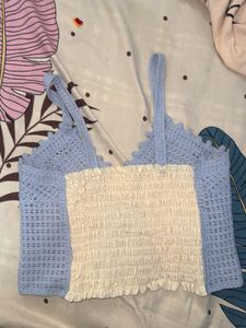 Crochet Bow Top