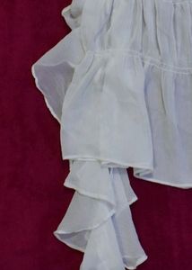 Ruffle Sleevless Cute Party Top