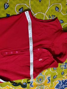 Red Polo Sleeveless Mini Dress