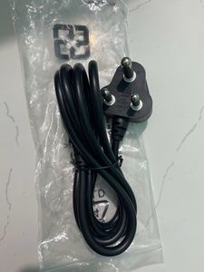 Dell 3M Computer Power Cable Cord for Desktops PC and Printers/Monitor SMPS Power Cable IEC Mains Power Cable Black