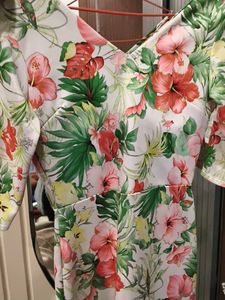 Floral Bodycon Midi Dress