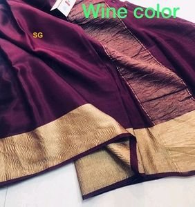 Grape Wine Color Amazing saree😍🤎