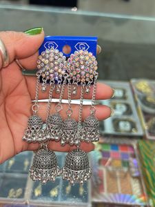 Woman Jhumka