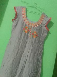 Grey Suit With Salwar...✨