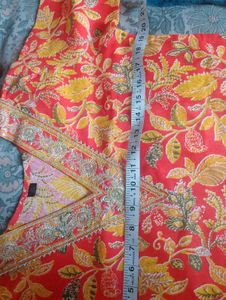 Floral Print Tunic Kurta Set