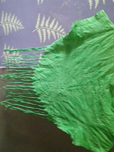 Green Crop Top