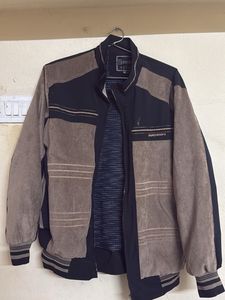 Vintage Style Color Block Jacket