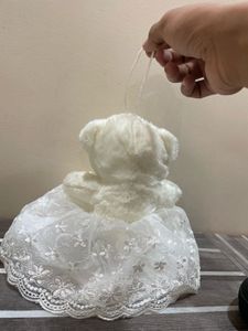 💑 Wedding Couple Teddy Bears – Elegant, Romantic