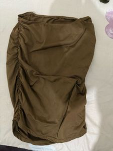 Brown Mini Skirt