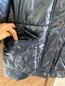 Stylish Blue Puffer Jacket
