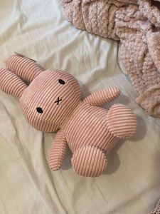 Imported Ribbed Pink Miffy Plushie