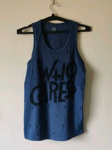 ICY Navy Blue Tank Top