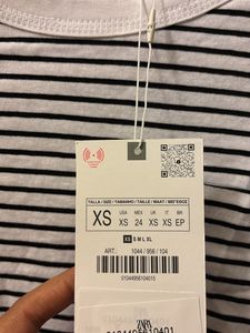 New One Zara Black N White Beautiful Tshirt