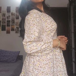 Floral Print Dress🌸🌺👗