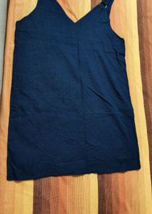 THE PITTA Women Blue Regular Fit Casual Dress