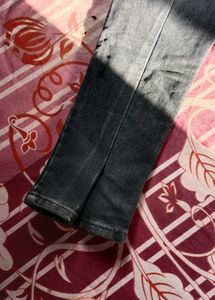 Distressed Denim Jeans