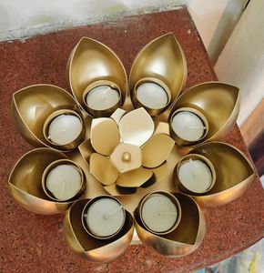 Brass Diya Set - New in Box!