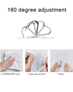 Seamless Adhesive Wall Hooks