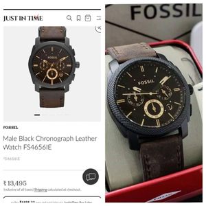 Fossil Brown Leather Watch