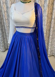 Royal Blue Lehenga Choli