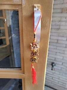 Combo Of Dragon Hanging And Coin Bracelet