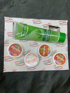 Oxyveda Saffron Glow Facial Kit