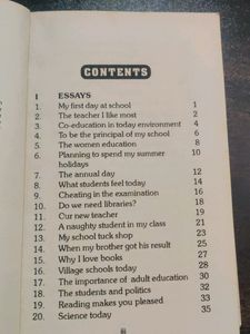 School Essays &amp; Letters