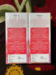 ❤‍🔥New Yardley London Mist Orchid &amp; Violet Perfum