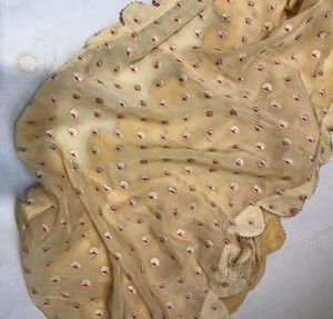 Cream Dupatta