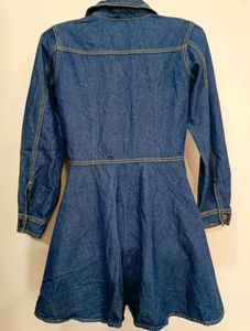 Mini Denim Dress