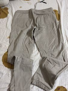 Casual Beige Joggers