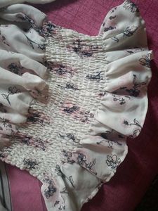 Off White Top  For Women
